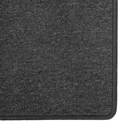Килим пътека Тъмен сив 100 x 150 cm 100% Полипропилен