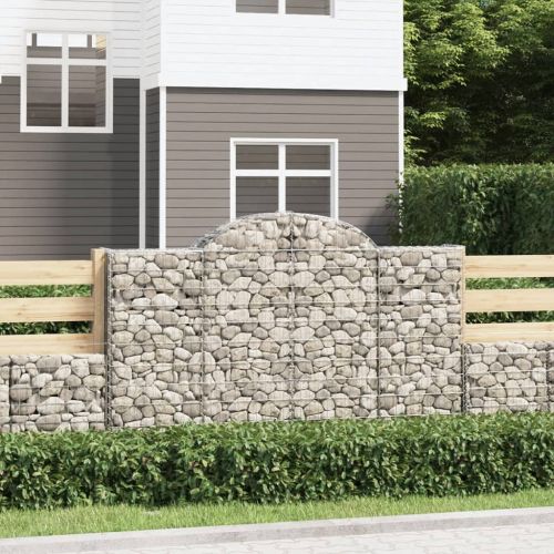 Габионни кошници арка 18 бр 200x30x120/140см поцинковано желязо
