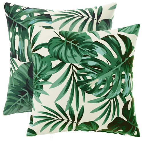 Калъфка за възглавница 2 pcs HEERLEN Мотив с листа 30 x 30 cm
