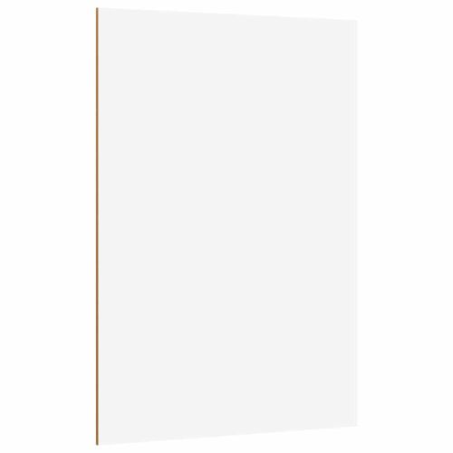 Декор панели 50 бр. Бяло 21 x 30 x 0,27 см Инженерна дървесина