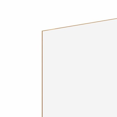 Декор панели 50 бр. Бяло 21 x 30 x 0,27 см Инженерна дървесина
