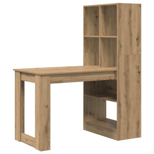 Бюро Дъб Инженерна дървесина 122 x 67 x 145 см