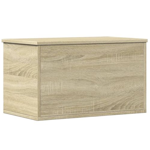 Кутия за съхранение дъб сонома 60x35x35 см инженерно дърво