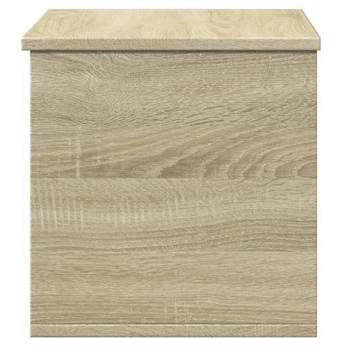 Кутия за съхранение дъб сонома 60x35x35 см инженерно дърво