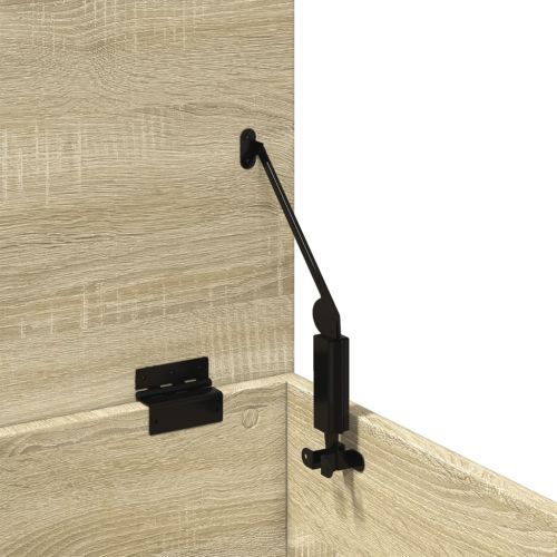 Кутия за съхранение дъб сонома 60x35x35 см инженерно дърво