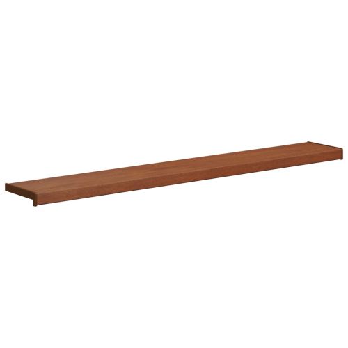Перваз за прозорец Кафяво дърво 160 x 25 x 4,5 см ПВЦ