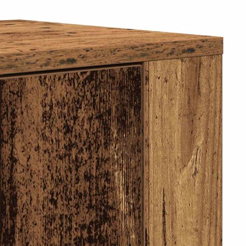 Висок шкаф Старо дърво 80 x 33 x 150 см Инженерна дървесина