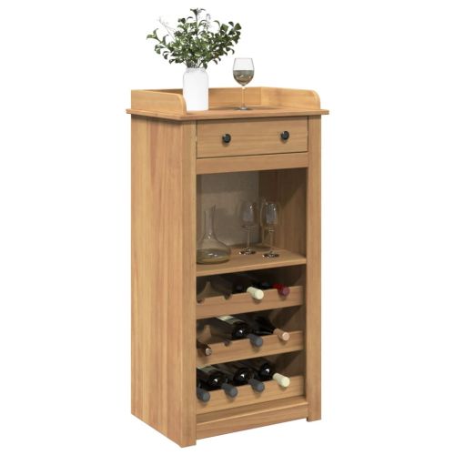 Шкаф за вино PANAMA 57x40x111,5 см борово дърво масив