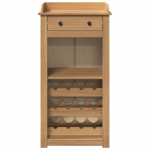Шкаф за вино PANAMA 57x40x111,5 см борово дърво масив