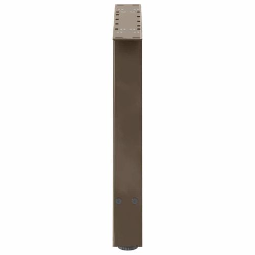 Крака за масичка за кафе, А-образни, 2 бр., 60 x (42-43) см, стомана