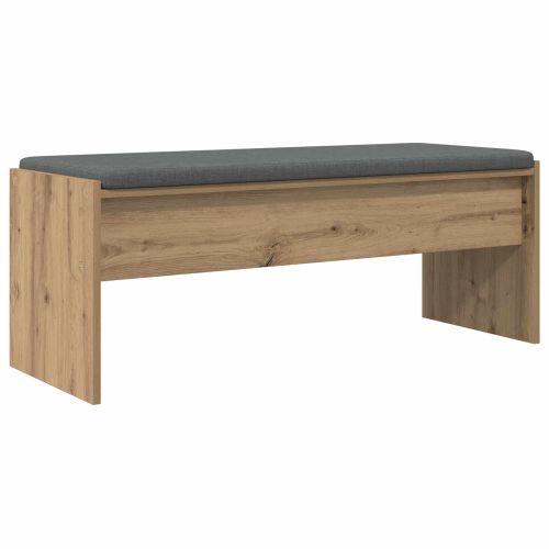 Пейка за обувки с възглавница Дъб артизан 103 x 38 x 40 см