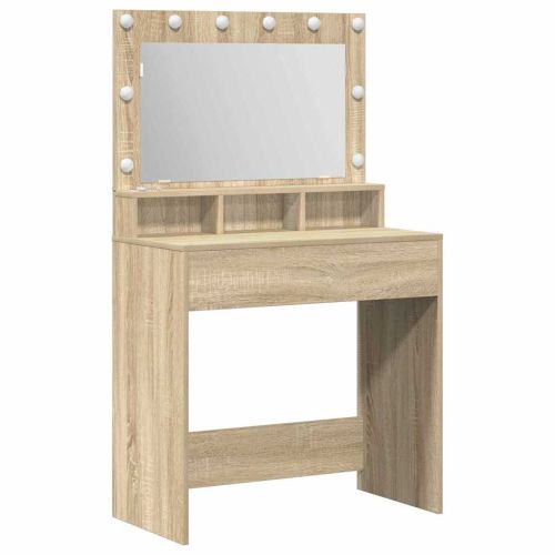 Тоалетка Сонома дъб 75,5 x 41 x 135 см Инженерна дървесина