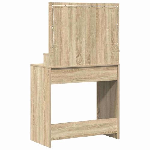 Тоалетка Сонома дъб 75,5 x 41 x 135 см Инженерна дървесина
