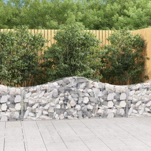 Габионни кошници арка 14 бр 200x30x60/80 см поцинковано желязо