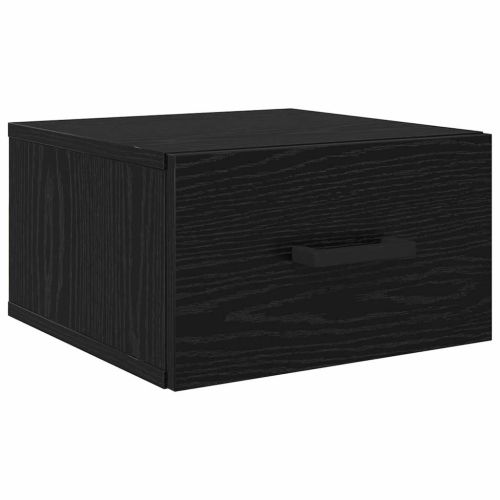 Нощен шкаф Черен дъб 35 x 35 x 20 см Инженерна дървесина