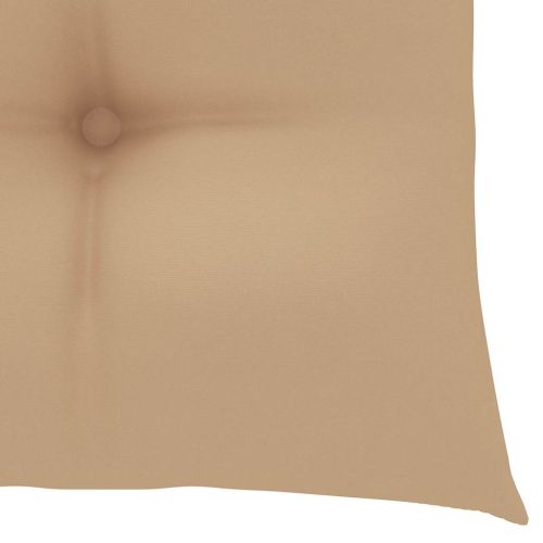 Сгъваеми столове с възглавници 4 бр. Масивно тиково дърво