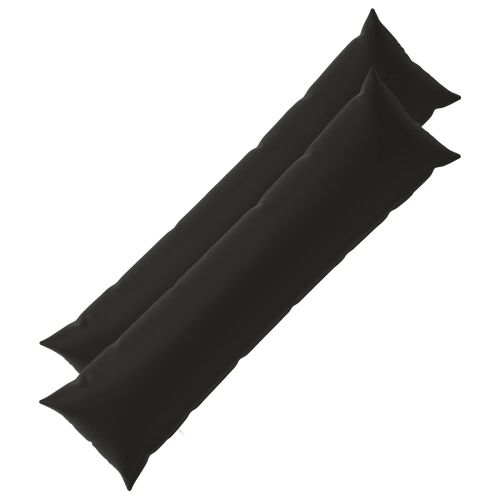 Калъфка за възглавница 2 pcs HEERLEN Черно 40 x 145 см