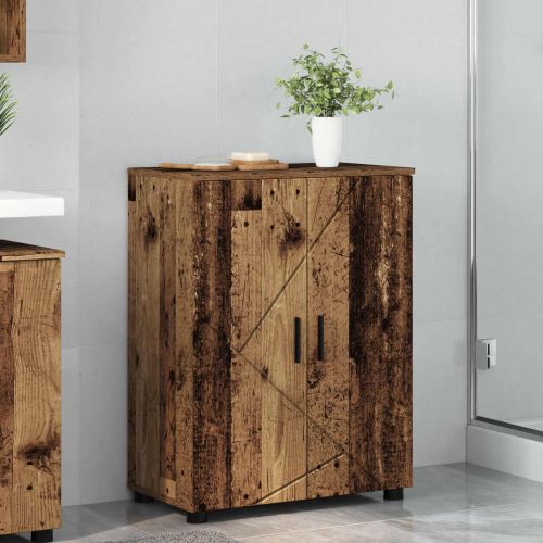 Шкаф за баня Старо дърво 60 x 35 x 80 см