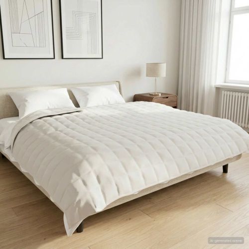 Тежко одеяло Бяло 200 x 230 cm 13 kg 100% Памук 205T