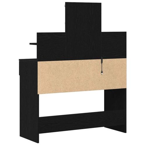 Тоалетка Черния дъб 100 x 40 x 130 см Инженерна дървесина