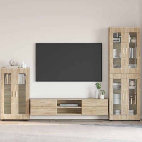 Служебен шкаф FLORIN 55,5 x 29 x 100 см Сонома дъб