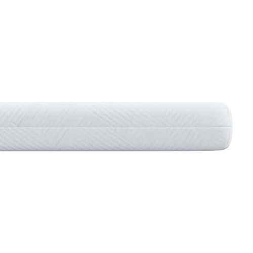 Топер за матрак 140 x 200 cm дебелина Жакардова материя Бяло