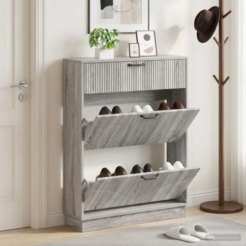 Шкаф за обувки HOORN 78 x 24 x 100 см Инженерна дървесина