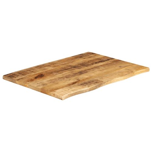 Плот на маса 70x60x2,5 cm Жив ръб Масивна дървесина Грубо манго
