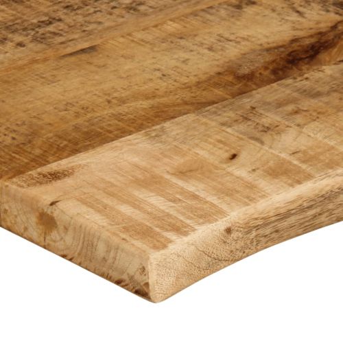 Плот на маса 70x60x2,5 cm Жив ръб Масивна дървесина Грубо манго