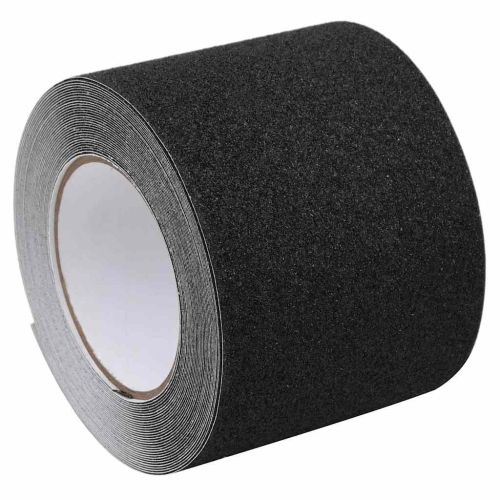 Противоплъзгаща лента черна 0,1x10 м PVC
