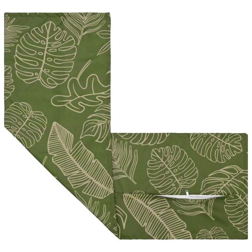 Калъфка за възглавница HOUTEN Дизайн с листа 40 x 145 см