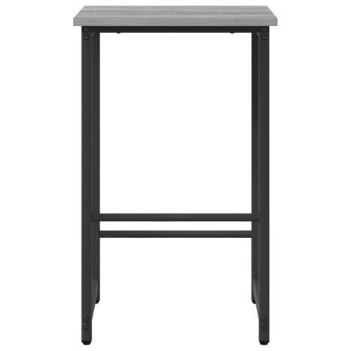 Бар стол Сив Сонома 40 x 32 x 74 см Инженерна дървесина