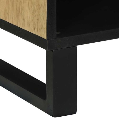 ТВ Единици 80 x 33 x 46 см Кафяво Инженерна дървесина