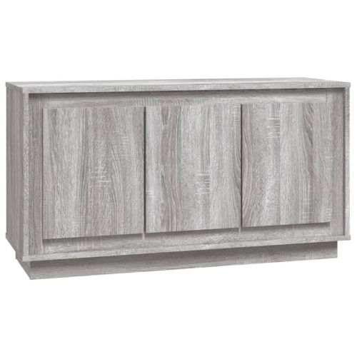 Сайдборд, Сив сонома, 102x35x55 см, инженерно дърво