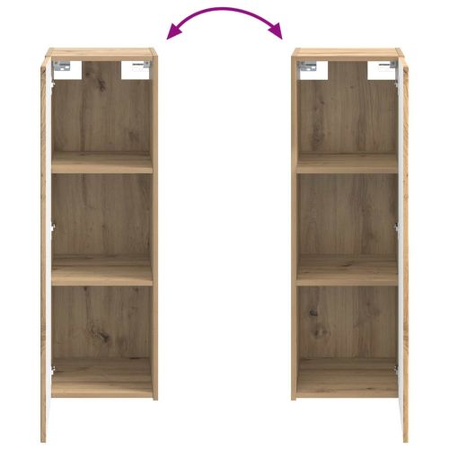 Стенно Баня Кабинет Дъб артизан 33 x 34,5 x 100 см