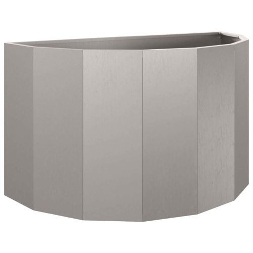 Кашпа Ръждясало 90 x 45 x 50 см Патинираща стомана