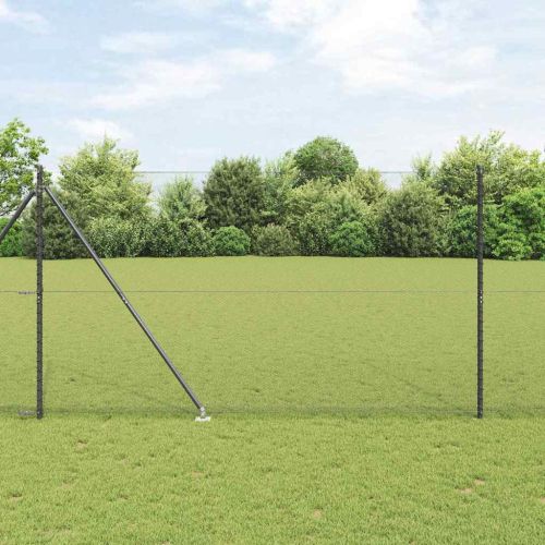Шестоъградно ограждение с кол 50 x 1,5 m ПВЦ-обработена стомана
