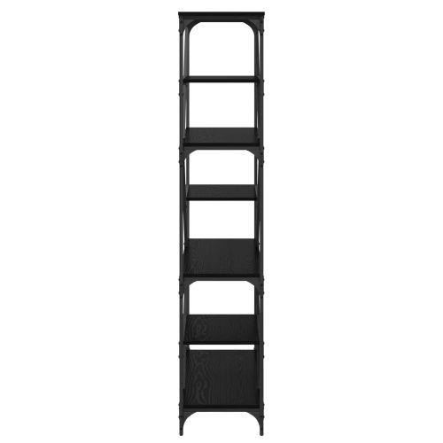 Рафт за книги 9 нива 91 x 36 x 176 см Инженерна дървесина
