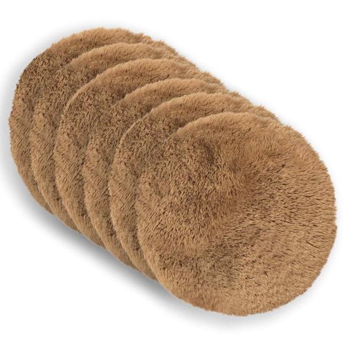 Възглавница с възглавница HEERLEN 2 бр. Таупе ПВ флийс