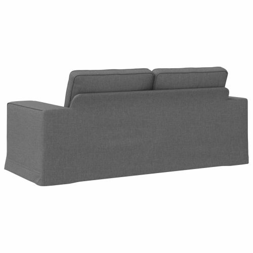 Диван Тъмен сив 182 x 80 x 82 см текстил