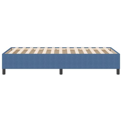 Платформено легло Синьо 90 x 200 cm Кордюрова тъкан