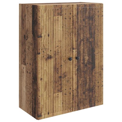 Стенно шкафче Старо дърво 66 x 34,5 x 90 см Инженерна дървесина