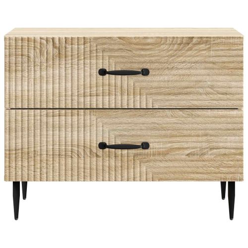 Нощен шкаф Дъб сонома 62 x 34,5 x 47,5 см Инженерна дървесина