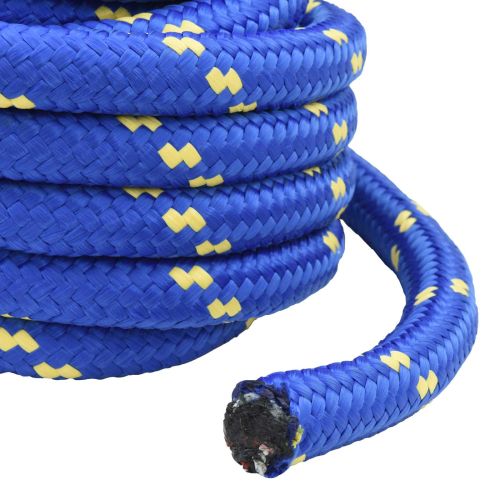 Въже за лодка 5 mm 25 m Синьо