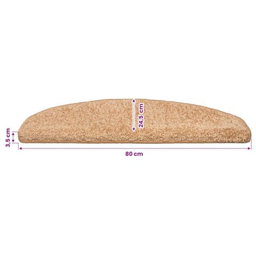 Самозалепващи стъпаловидни постелки 15 бр. 80 x 24,5 x 3,5 см