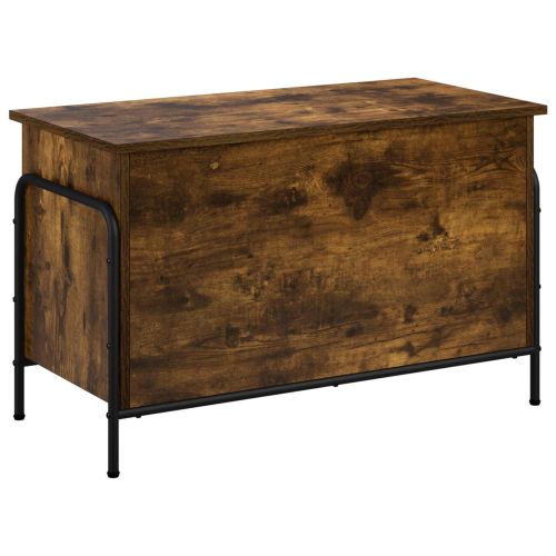Кутия за съхранение Опушен дъб 80 x 40 x 49,5 см