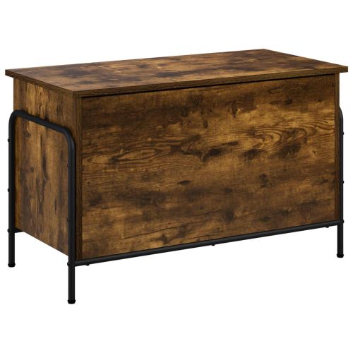 Кутия за съхранение Опушен дъб 80 x 40 x 49,5 см