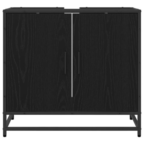 Шкаф за мивка в баня Черния дъб 65 x 33 x 60 см