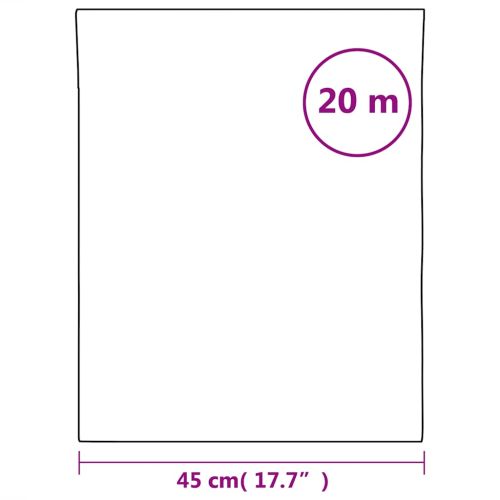 Фолио за прозорци статично сив мат 45x2000 см PVC