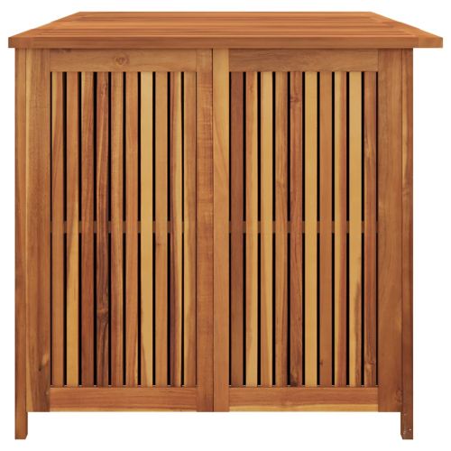 Градинска кутия за съхранение 200x80x75 см акациево дърво масив